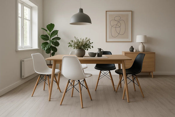 Gloss Oak Stone 8mm Straight Laminate