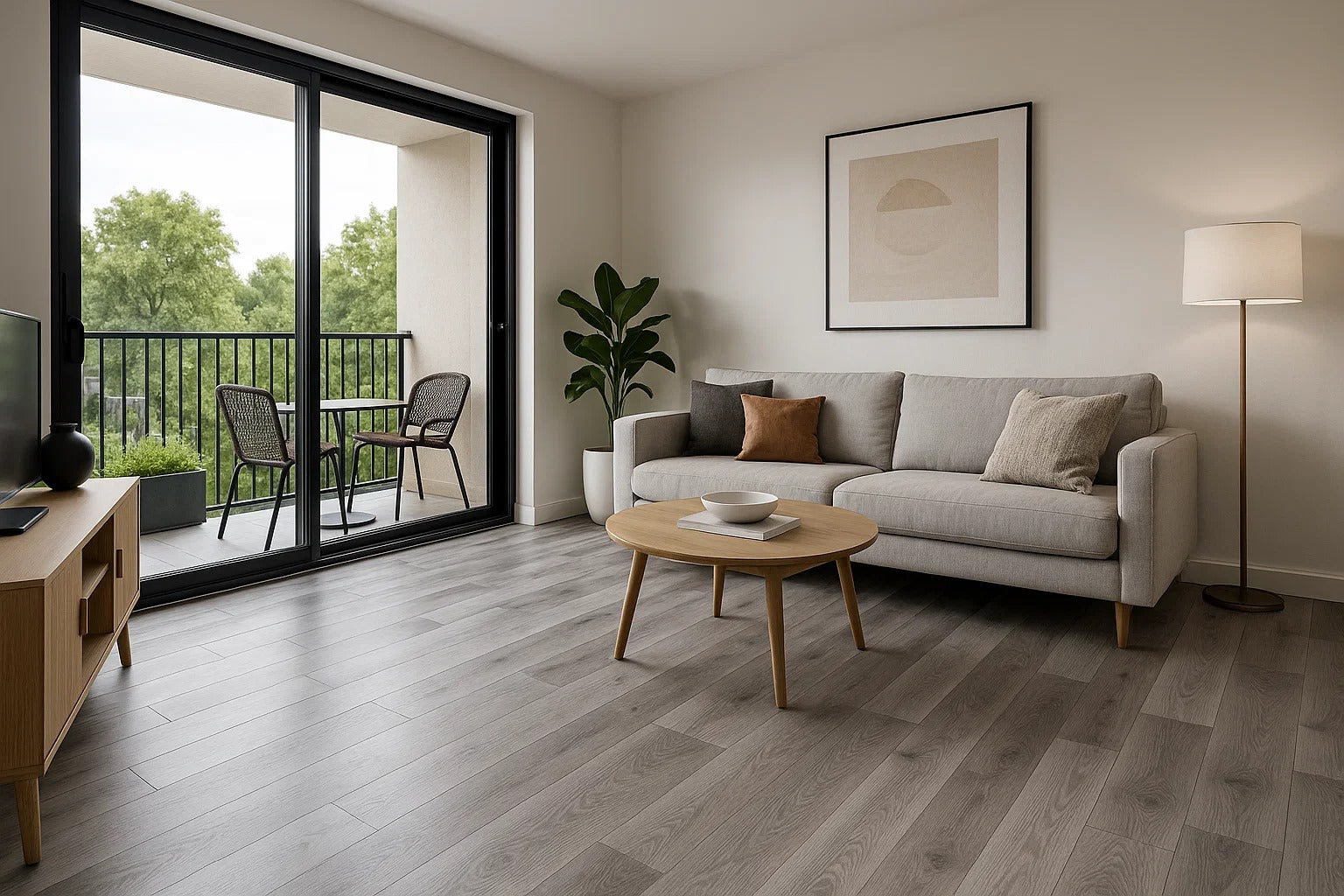 Gloss Up Town Straight 8mm Straight Laminate