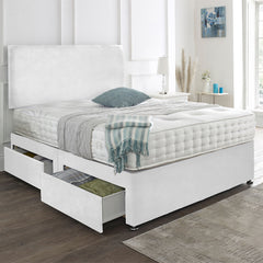 Classic Plain Divan Headboard Divan Set-6FT Super Kingsize