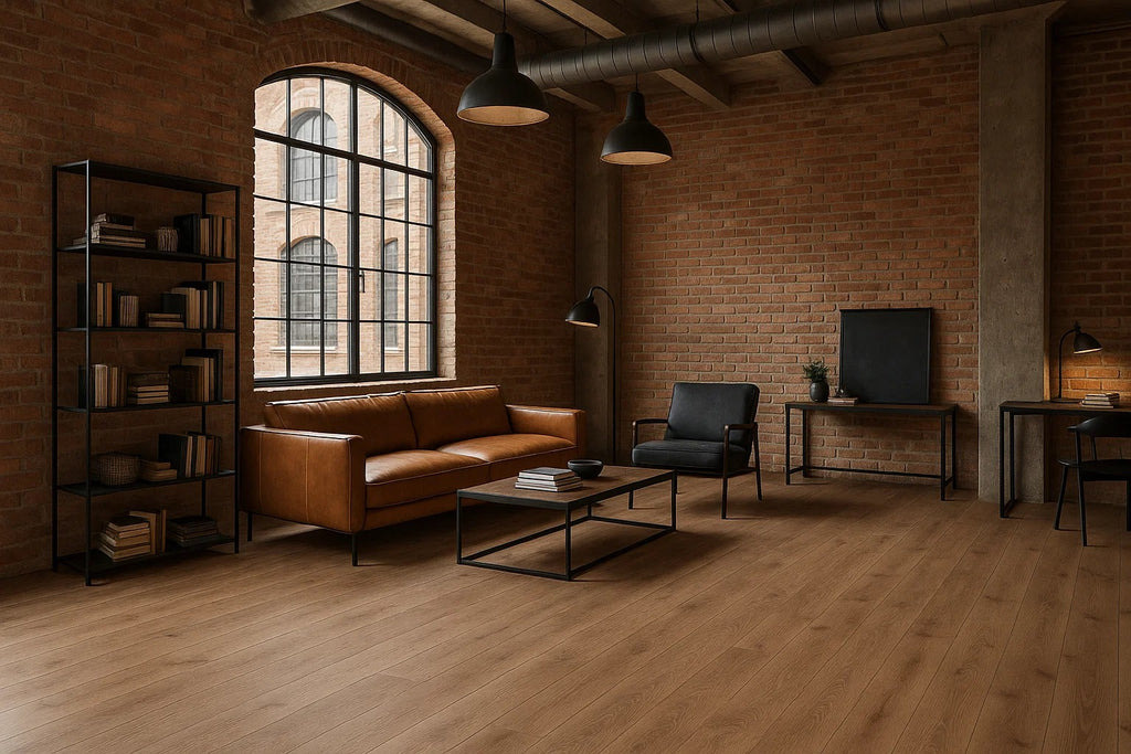 Hare Tegernsee Oak 12mm Long & Wide Straight Laminate