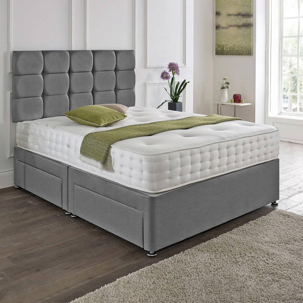 Rio Headboard Divan Set - 6FT Super Kingsize