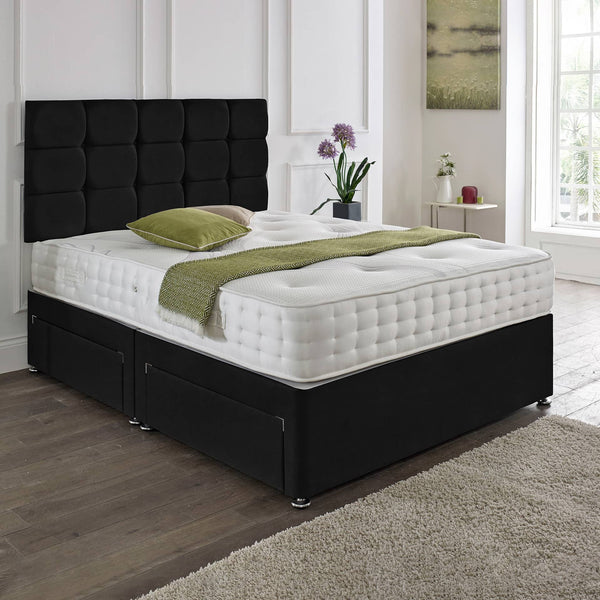 Rio Headboard Divan Set - 6FT Super Kingsize
