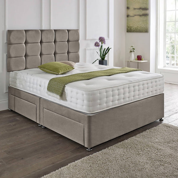 Rio Headboard Divan Set - 4FT6 Double