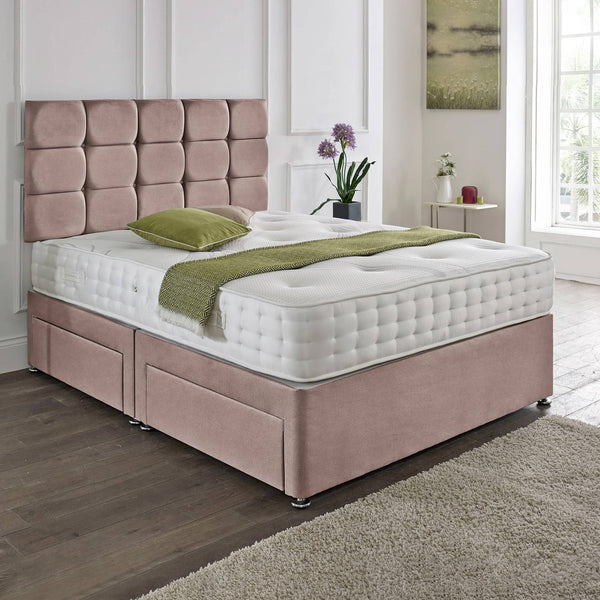 Rio Headboard Divan Set - 4FT6 Double