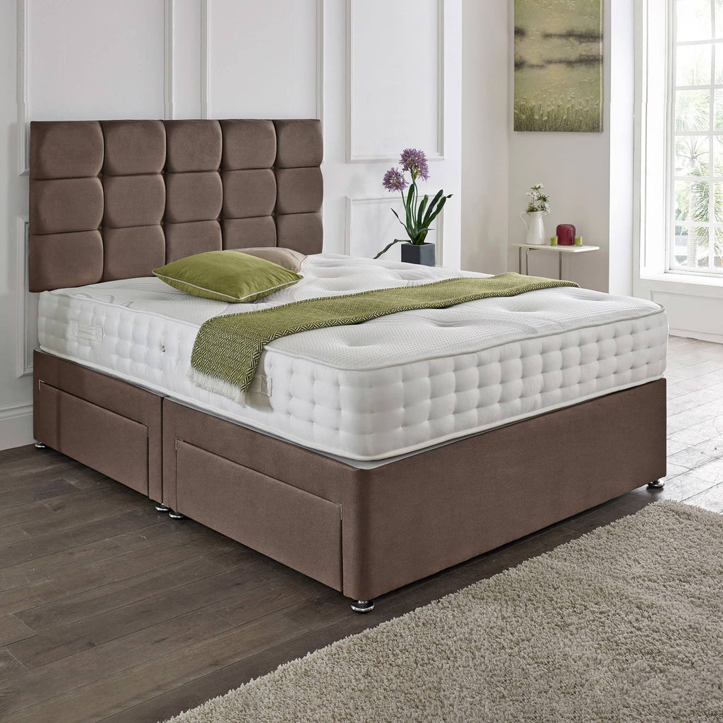 Rio Headboard Divan Set - 6FT Super Kingsize