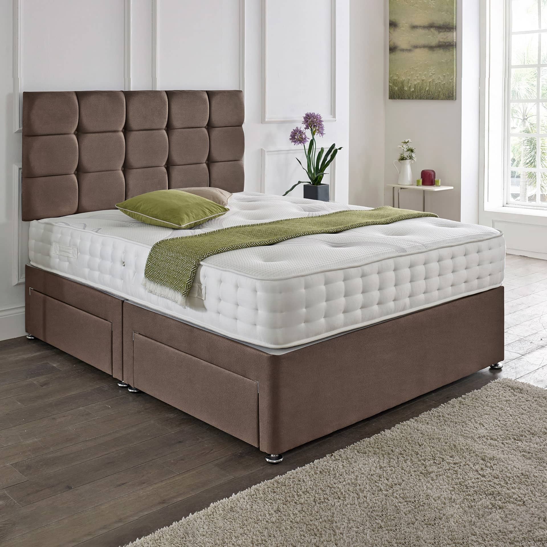 Rio Headboard Divan Set