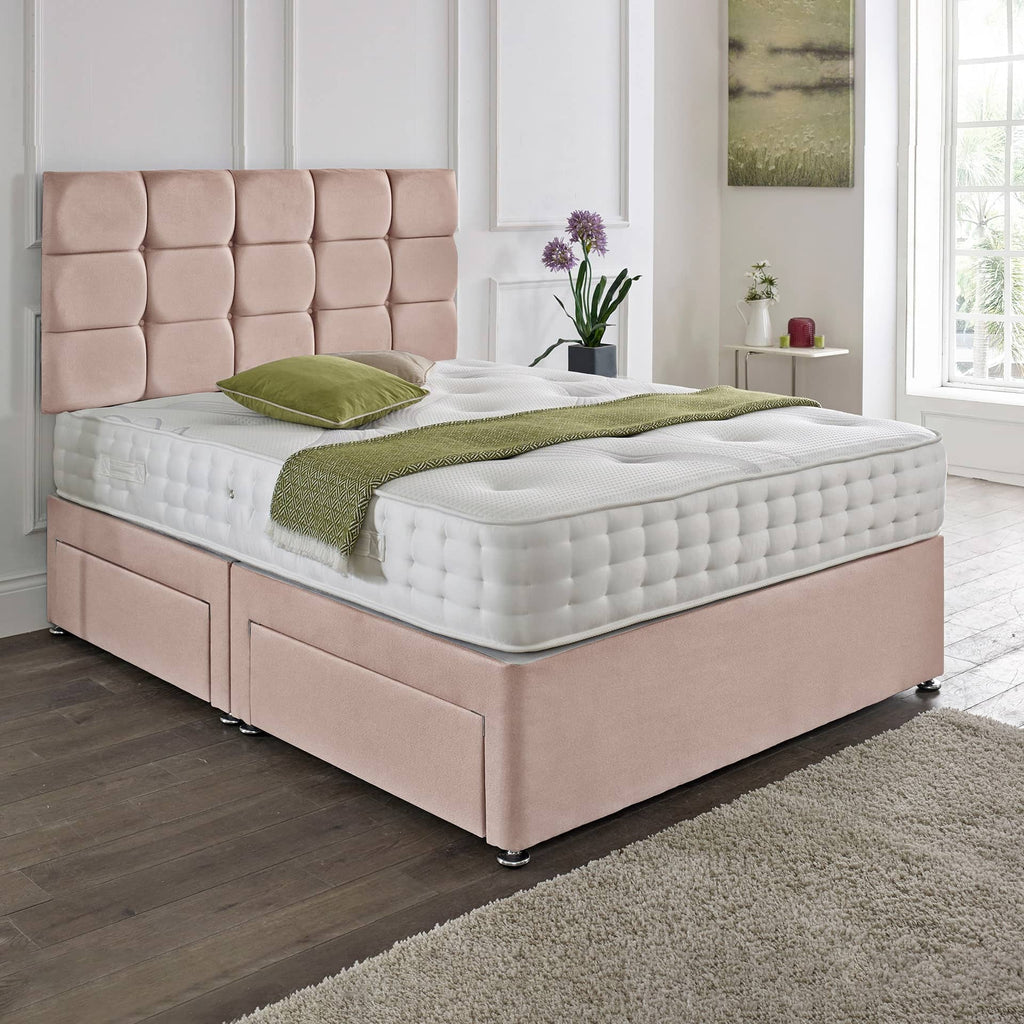 Rio Headboard Divan Set - 6FT Super Kingsize