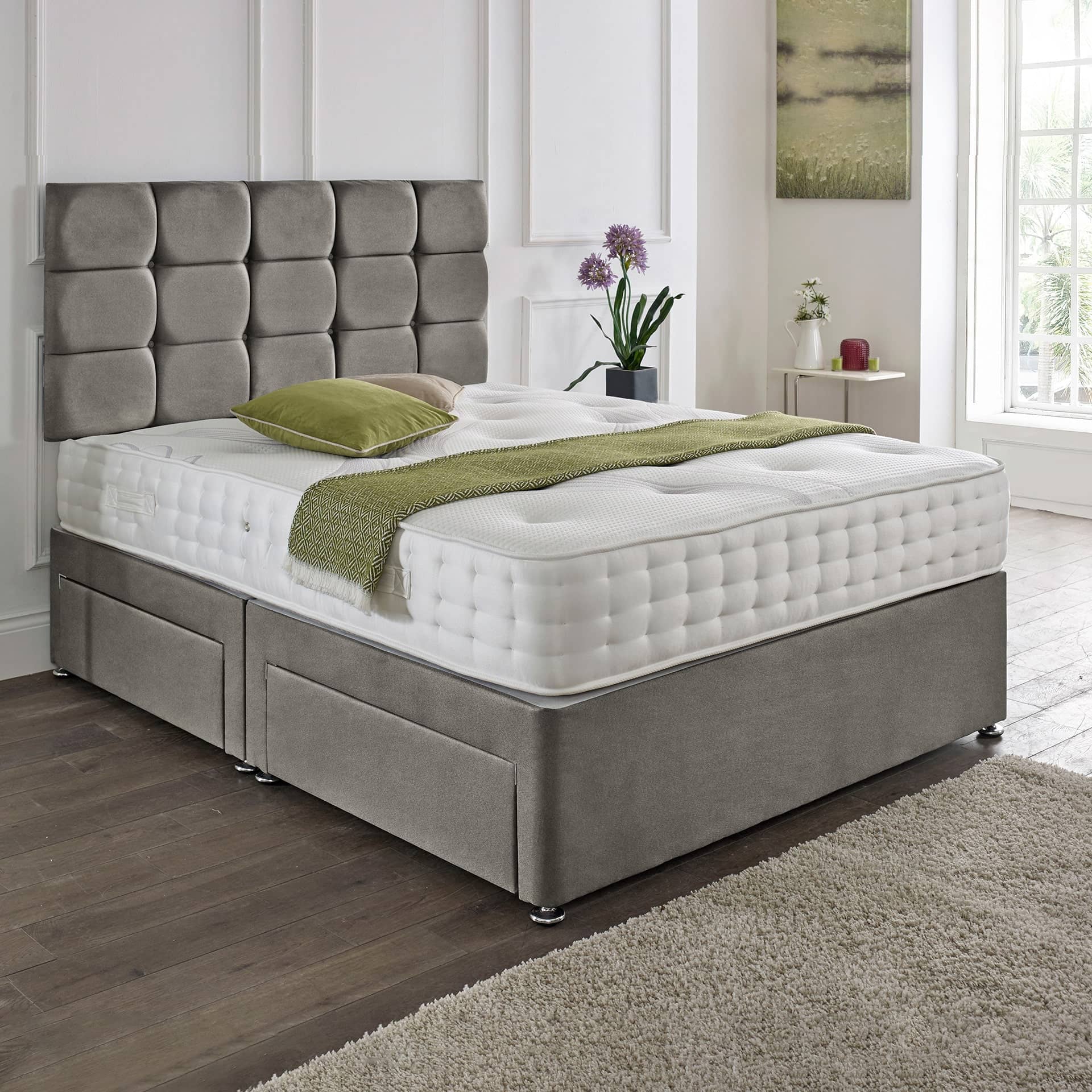 Rio Headboard Divan Set Main image