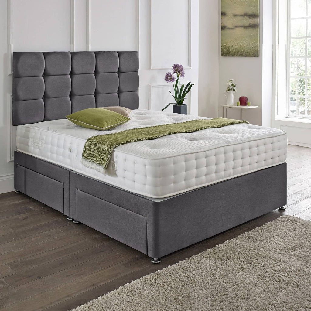 Rio Headboard Divan Set - 4FT Small Double