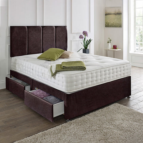 Zanzibar headboard Divan Set- 3FT Single