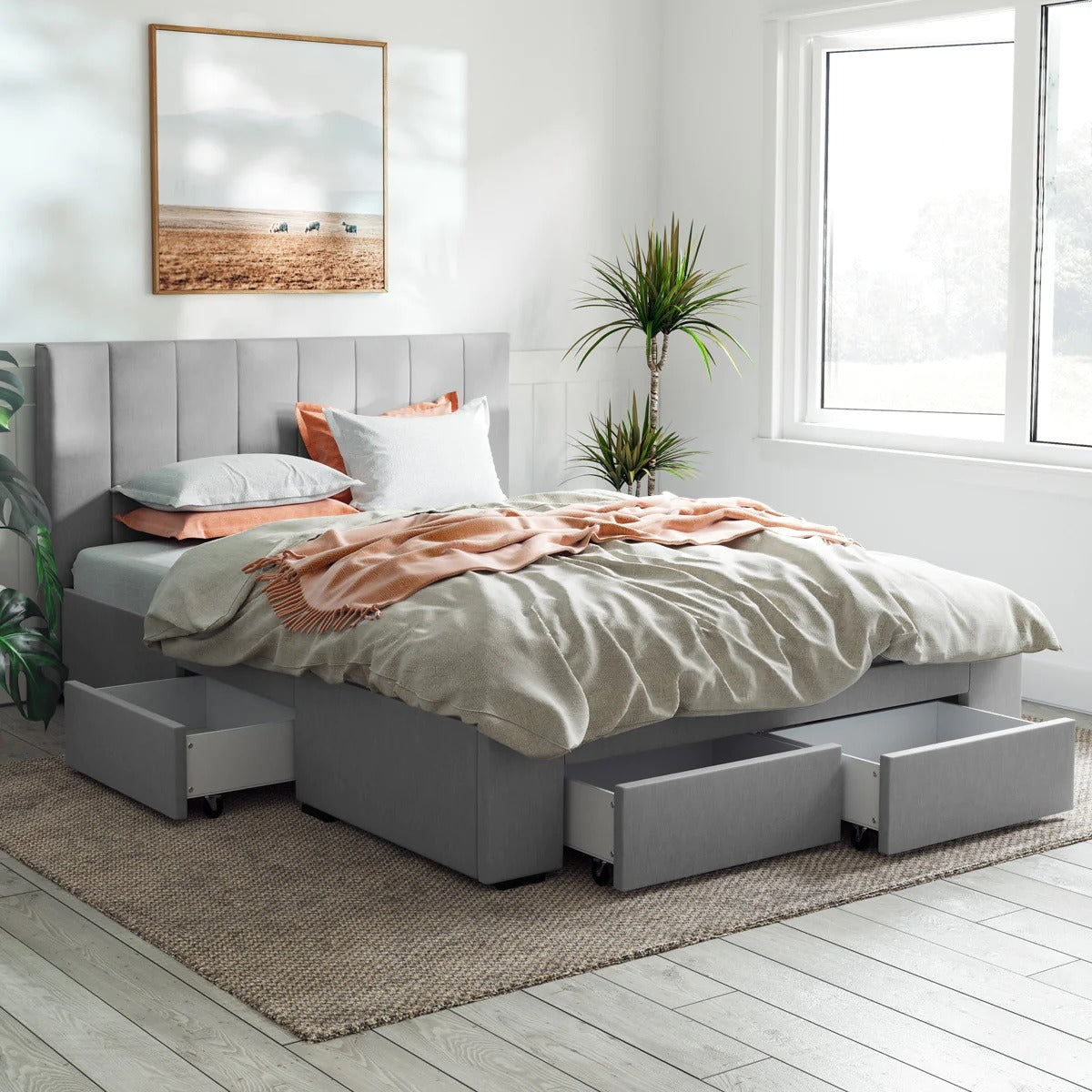 Orion Four Drawer Storage Bed Main image