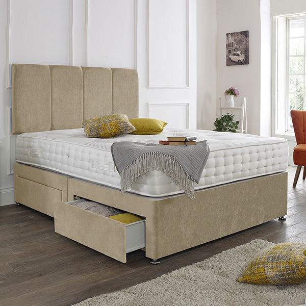 Zanzibar headboard Divan Set- 2FT6 Small Single