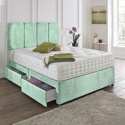 Zanzibar headboard Divan Set- 3FT Single