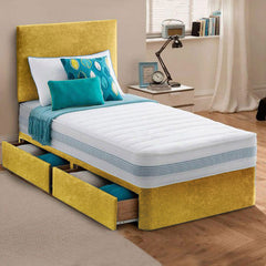 Single Divan Bed Set - 2FT6 Small Single