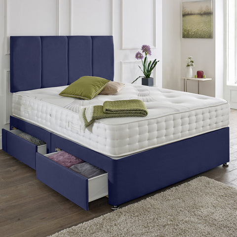 Zanzibar headboard Divan Set- 4FT Small Double