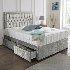 Lisbon Headboard Divan Set-6FT Super Kingsize