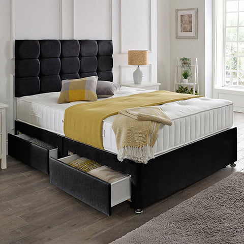 Rio Headboard Divan Set - 2FT6 Small Single