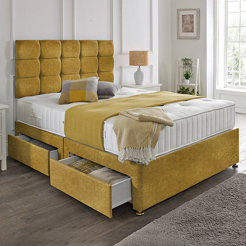 Rio Headboard Divan Set - 2FT6 Small Single