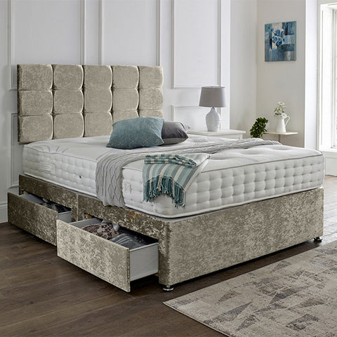 Rio Headboard Divan Set - 2FT6 Small Single