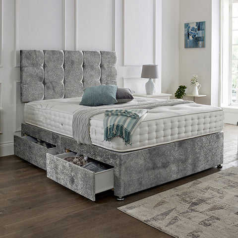 Rio Headboard Divan Set - 2FT6 Small Single