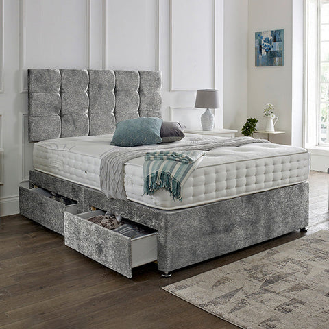 Rio Headboard Divan Set - 4FT Small Double