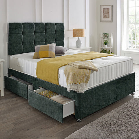 Rio Headboard Divan Set - 2FT6 Small Single