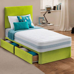 Single Divan Bed Set - 2FT6 Small Single