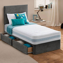 Single Divan Bed Set - 2FT6 Small Single