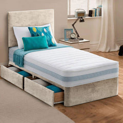 Single Divan Bed Set - 2FT6 Small Single