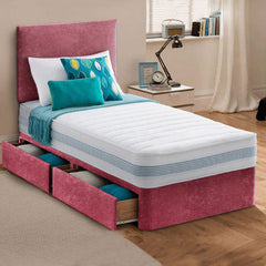 Single Divan Bed Set - 2FT6 Small Single