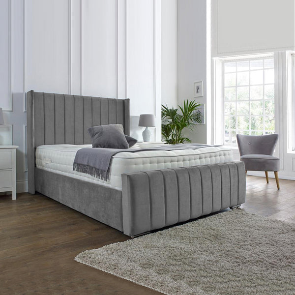 Elisa Upholstered Bed Frame - 6FT Super Kingsize