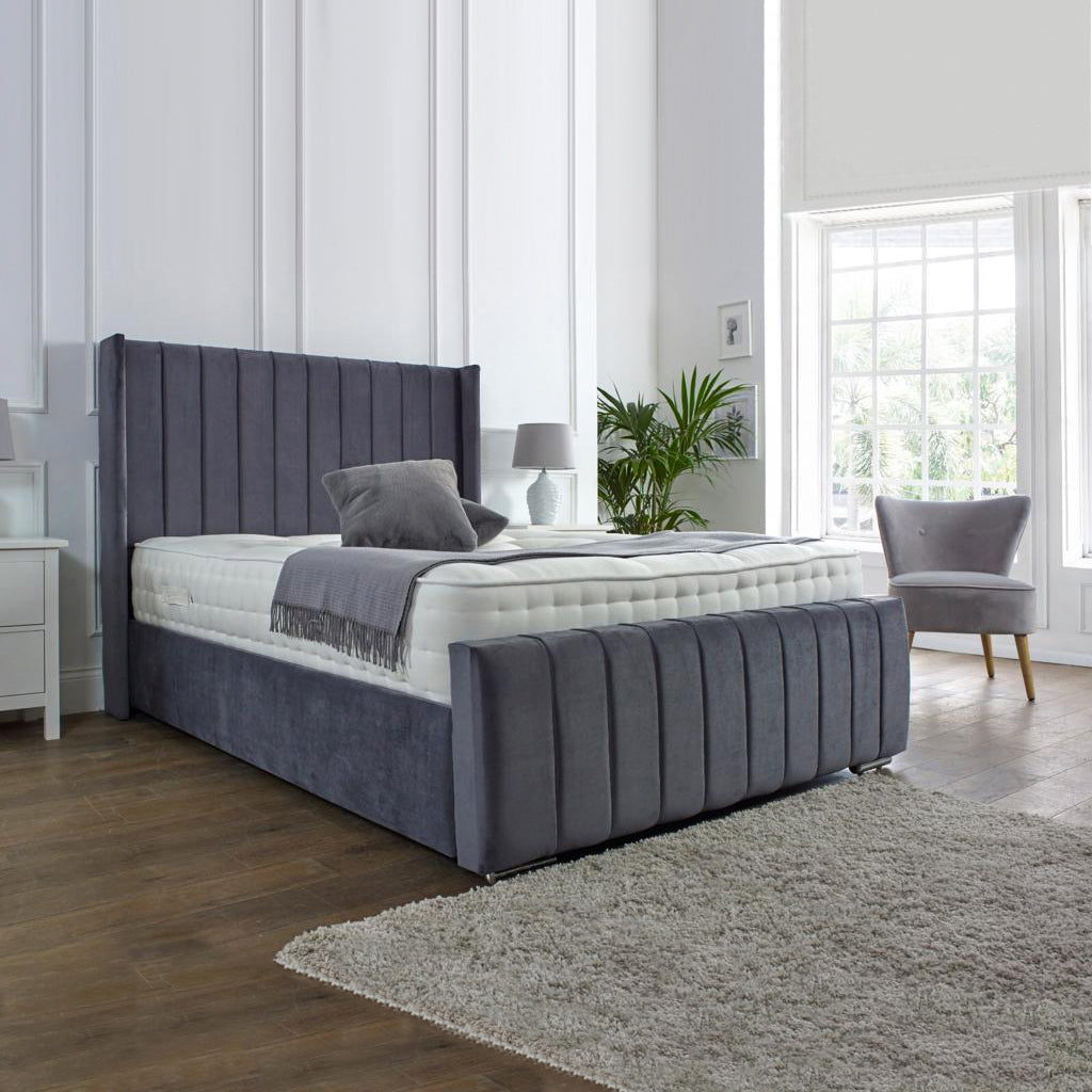 Elisa Upholstered Bed Frame Secondary image