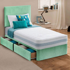 Single Divan Bed Set - 2FT6 Small Single