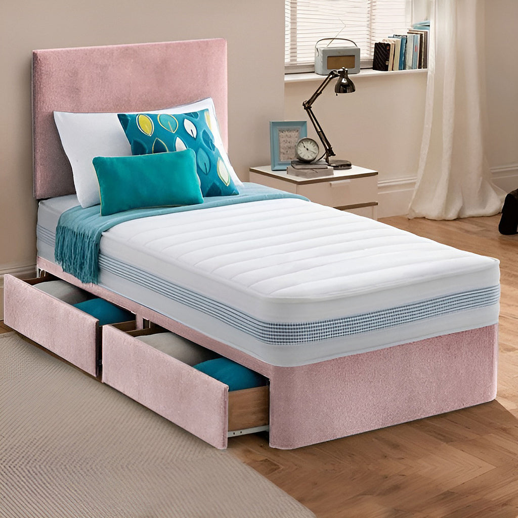 Single Divan Bed Set - 3FT Single
