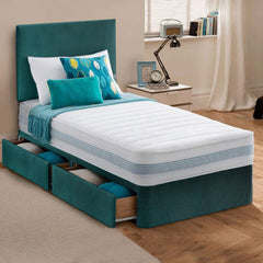 Single Divan Bed Set - 2FT6 Small Single