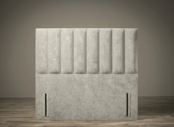 Milan Floor Standing Upholstered Fabric Headboard