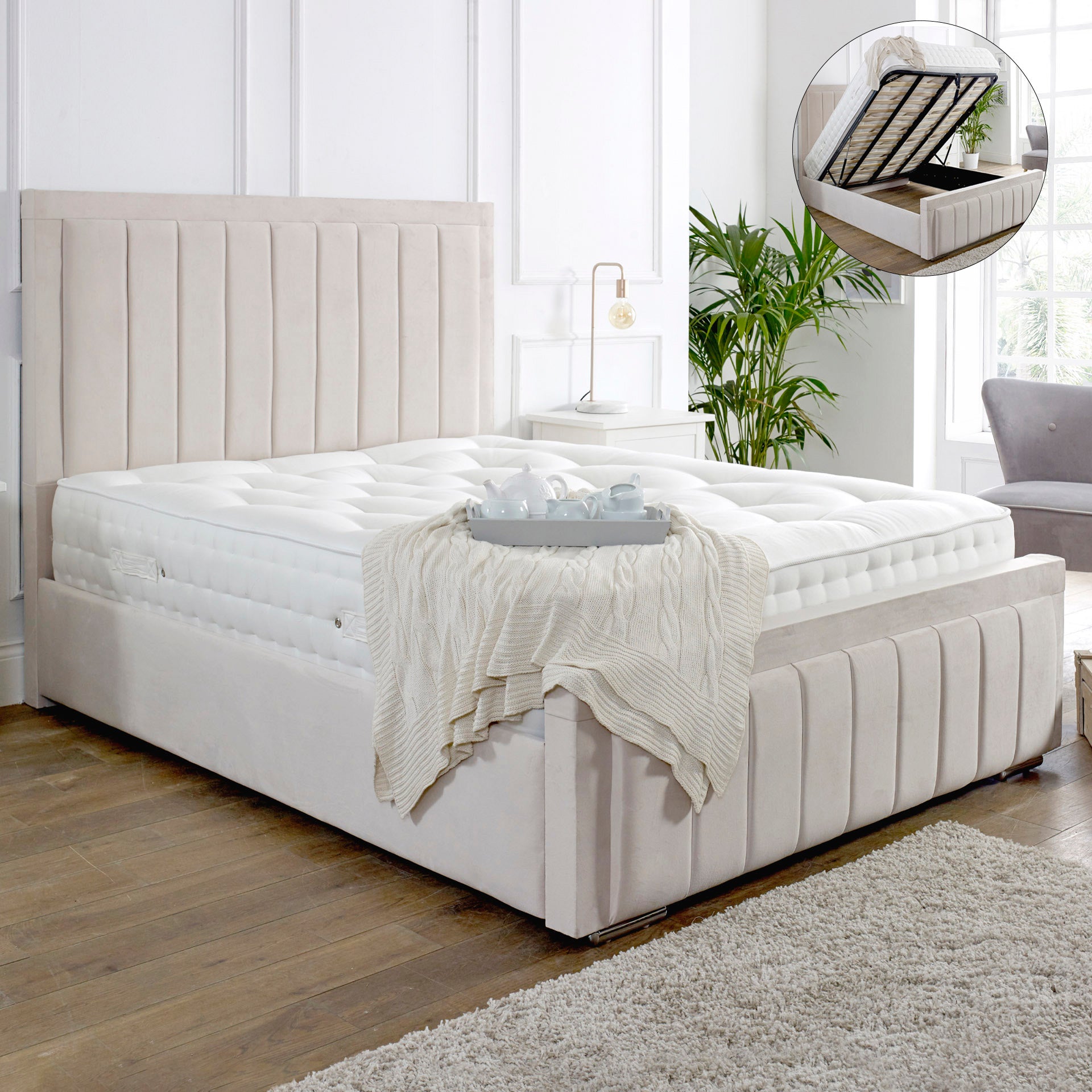 Giselle Ottoman Storage Bed