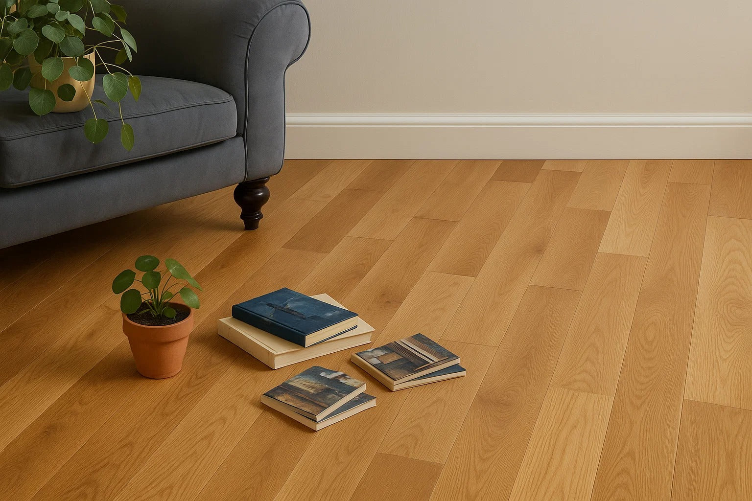 UV Lacquered 14/3 x 150mm Straight Engineered
