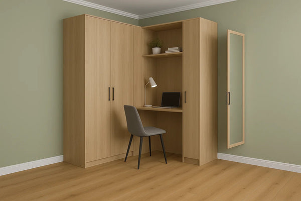 Waffle Oak Straight Waterproof Click Vinyl