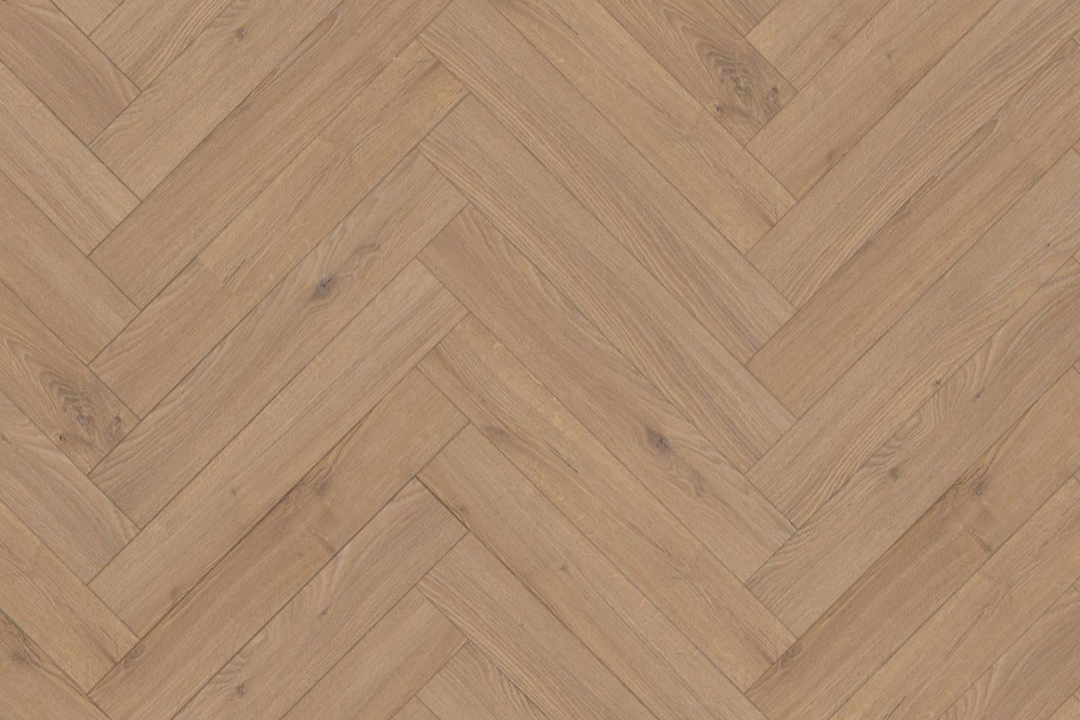 Warm Sand Oak 12mm Herringbone Laminate Secondary image